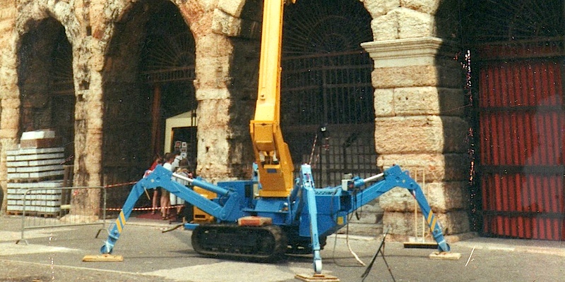 Noleggio piattaforme ragno a Verona - Bertani